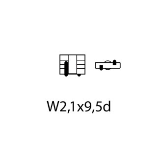 EPL199 - LED Žiarovka - P21W - 11xSMD 5630 - CANBUS - 2 ks