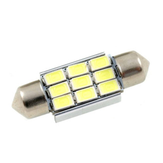 LED Auto Žiarovka - C10W - 42mm - 9xSMD5630 - CANBUS - 1 ks