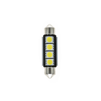 LED Auto Žiarovka - C10W - 42mm - 4xSMD5050 - CANBUS - 1 ks