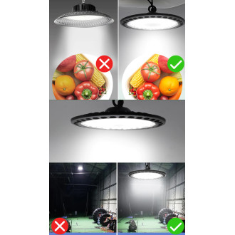 LED svietidlo High Bay UFO EcoPlanet - 100W - 10 000 lm - studená biela