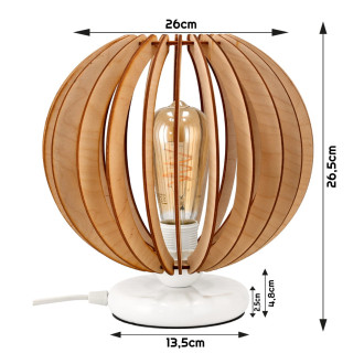 LED stolná lampa 1xE27 DENSIBLE BALL