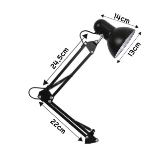 Kresliaca LED lampa E27 - LIZBONA