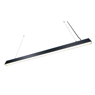 LED ZÁVESNÉ svietidlo BRG5371 - 40W - 120cm - 3200Lm - čierne