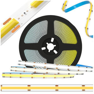 LED pásik NEON COB 12V 9W 1m studená biela