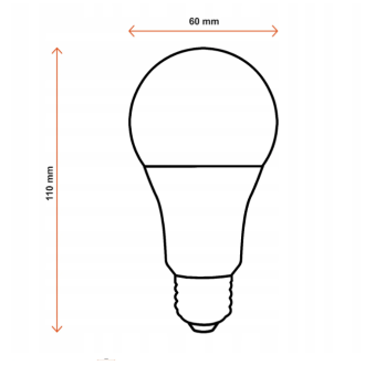 6x LED žiarovka - ecoPLANET - E27 - 10W - 800Lm - teplá biela