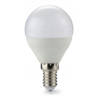 10x LED žiarovka E14 - G45 - 8W - 700lm - neutrálna biela