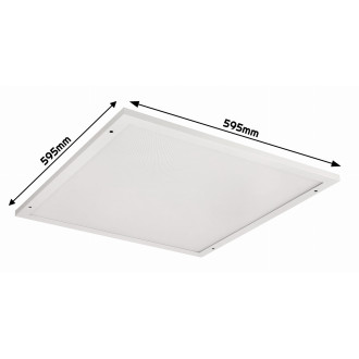 LED panel 2v1 - 30W - 60x60 cm - UGR 19 PREMIUM