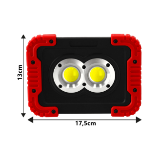 Nabíjací LED reflektor - 20W - 1150lm