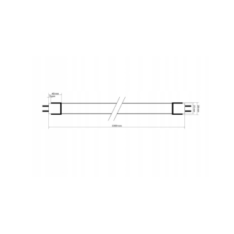 LED trubica - T8 - 25W - 150cm - 3250lm - studená biela