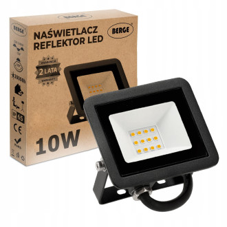 LED reflektor 10W IP65 PREMIUM - studená bílá