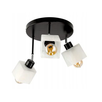 LED stropné okrúhle svietidlo 3xE27 CUSTOM WHITE