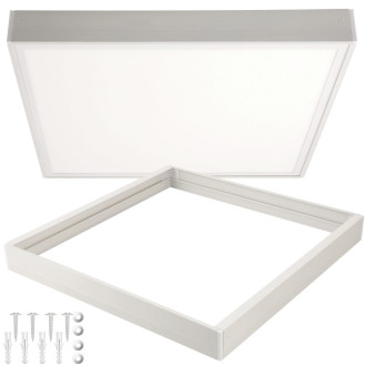 Prisadený rámček pre LED panely 60x60, plastový, 65mm