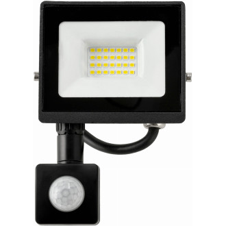 LED reflektor 20W - 2v1 - PIR - neutrálna biela