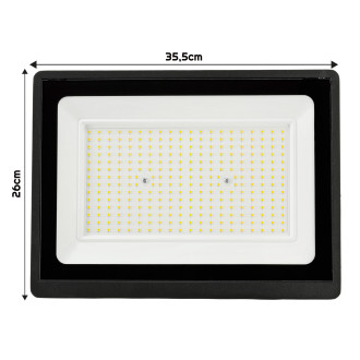 LED reflektor 200W - 2v1 - neutrálna biela