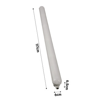 LED svietidlo 120 cm - 40W - neutrálna biela