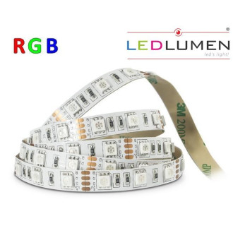 5m bal. RGB LED pásik Ledlumen 60 SMD5050/1m IP20