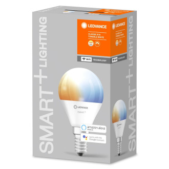 LED žiarovka E14 P45 5W 470lm CCT LEDVANCE SMART+ WiFi Stmievateľná