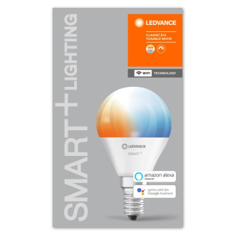 LED žiarovka E14 P45 5W 470lm CCT LEDVANCE SMART+ WiFi Stmievateľná