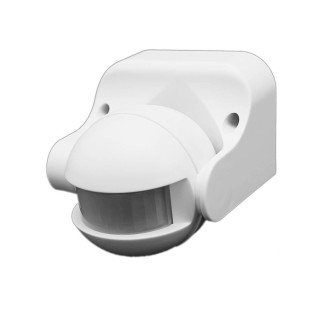 LED PIR Motion Sensor IP44 White