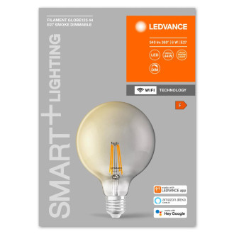 LED žiarovka E27 G125 6W  44W 2500K Warm 540lm 300° Filament LEDVANCE SMART+ WIFI Dimmable