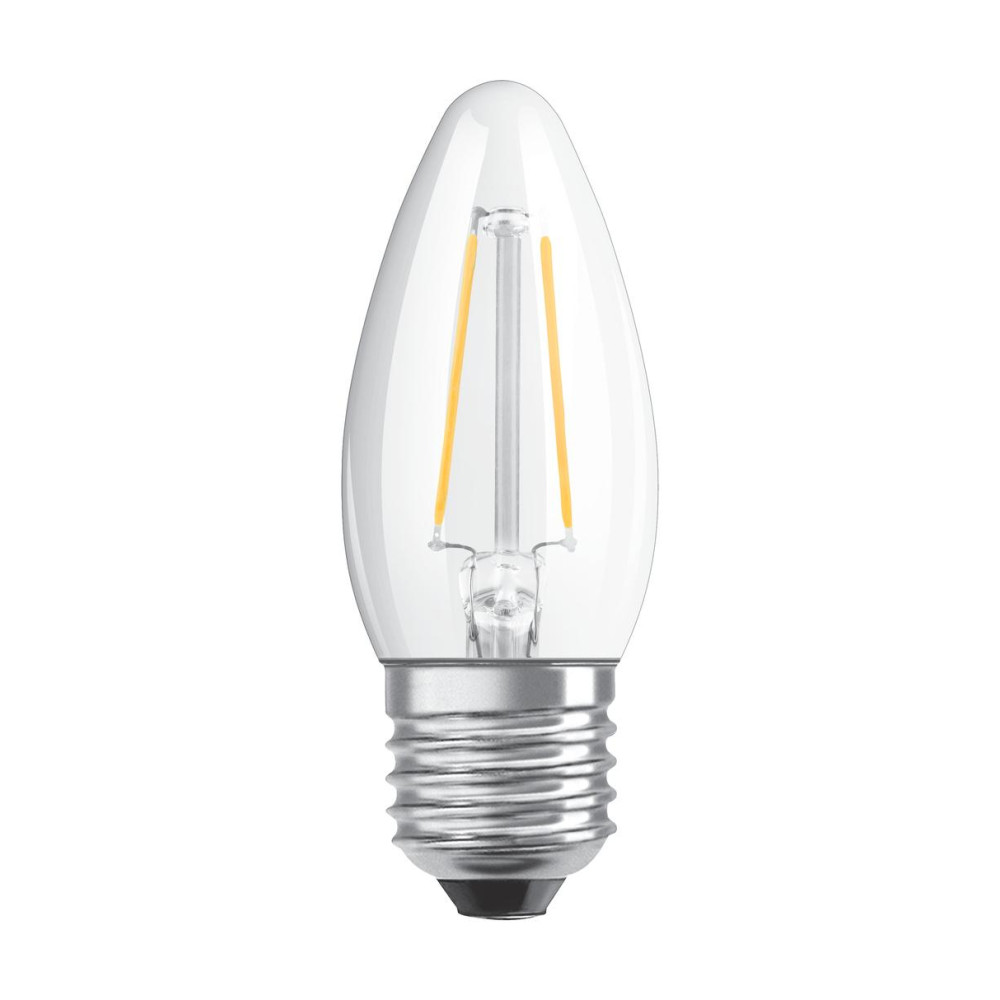 LED žiarovka E27 B35 4,8W  40W 470lm 2700K Warm 300° Filament OSRAM SUPERSTAR Dimmable