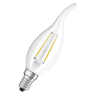 LED žiarovka E14 BA35 4W  40W 470lm 2700K Warm 300° Filament OSRAM SUPERSTAR Dimmable