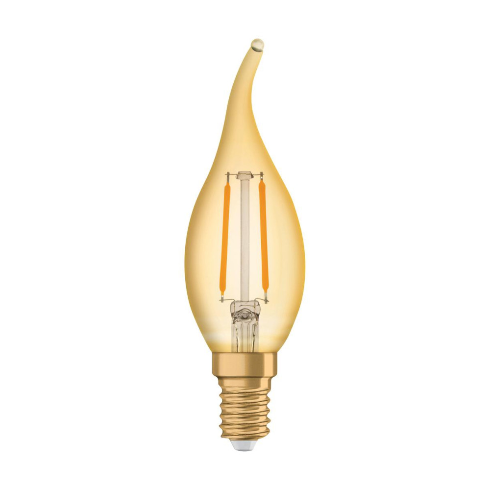 LED žiarovka E14 BA35 1,5W  12W 120lm 2400K Warm 300° Filament OSRAM Vintage 1906