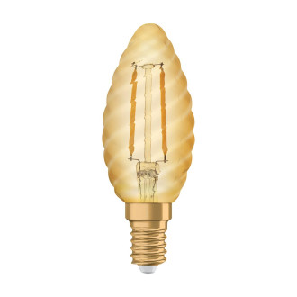 LED žiarovka E14 BW35 1,5W  12W 120lm 2400K Warm 300° Filament OSRAM Vintage 1906