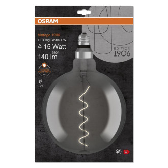 LED žiarovka E27 G200 4W  15W 140lm 1800K Warm 330° Filament OSRAM Vintage 1906