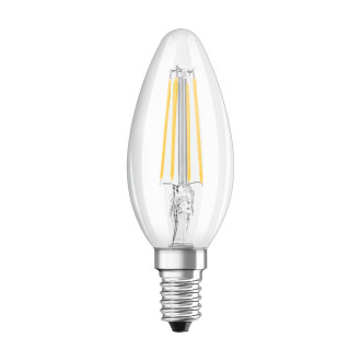 LED žiarovka E14 B35 3,4W  40W 470lm 2700K Warm 300° CRI90 Filament OSRAM SUPERSTAR+ Stmievateľná