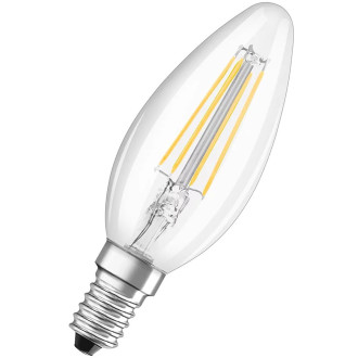 LED žiarovka E14 B40 4W  40W 470lm 2700 Warm 300° Filament 3-stupňová stmievateľná OSRAM STAR