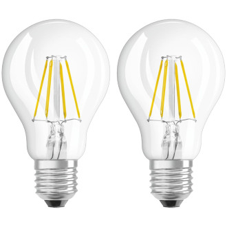 2Pak LED žiarovka E27 A60 6,5W  60W 806lm 2700K Warm 300° Filament OSRAM STAR