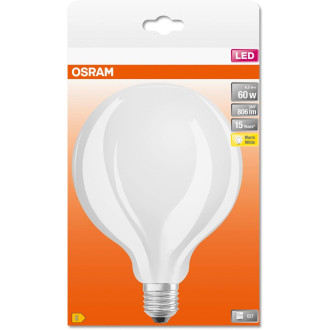 LED žiarovka E27 G125 6,5W  60W 806lm 2700K Warm 300° Filament OSRAM STAR