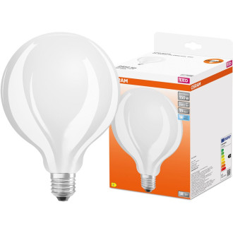 LED žiarovka E27 G125 17W  150W 2542lm 4000K Neutrálne 320° vlákno OSRAM STAR