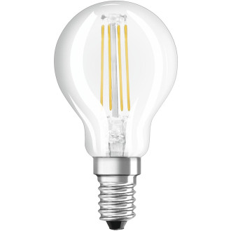 LED žiarovka E14 P45 CL 4W  40W 470lm 6500K Cold 300° Filament OSRAM STAR