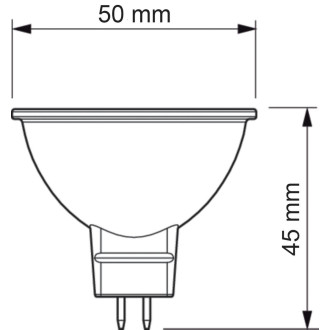 LED žiarovka MR16 7W  50W 621lm 2700K Warm 36° PHILIPS CorePro