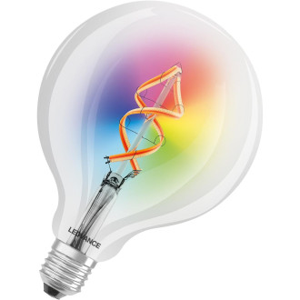 LED žiarovka E27 G125 4,5W  30W 2700K Warm RGB 300lm 300° Filament LEDVANCE SMART+ WIFI Dimmable