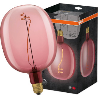 Dekoratívna LED žiarovka E27 BALLON 4,5W  15W 220lm 1600K Warm 320° Filament Dimmable OSRAM Vintage 1906