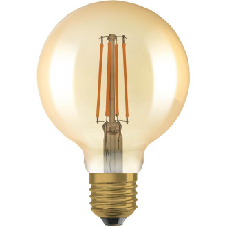 2PAK LED dekoratívna žiarovka E27 G95 6,5W  55W 725lm 2700K Warm 300° Filament Dimmable OSRAM Vintage 1906