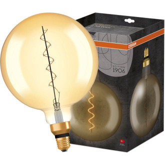 Dekoratívna LED žiarovka E27 G200 4,8W  33W 400lm 2200K Warm 320° Filament Dimmable OSRAM Vintage 1906