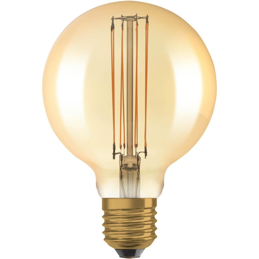 Dekoratívna LED žiarovka E27 G95 8,8W  60W 806lm 2200K Warm 320° Filament Dimmable OSRAM Vintage 1906