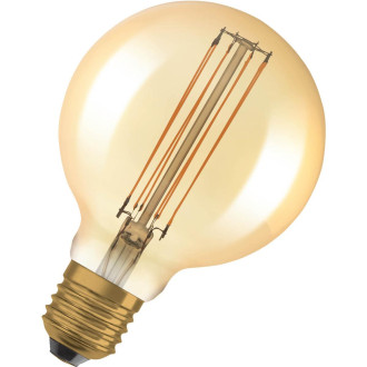 Dekoratívna LED žiarovka E27 G95 8,8W  60W 806lm 2200K Warm 320° Filament Dimmable OSRAM Vintage 1906