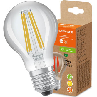 LED žiarovka E27 A60 5W  75W 1055lm 3000K Warm 300° Filament LEDVANCE Ultra Efficient