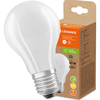 LED žiarovka E27 A60 2,5W  40W 525lm 3000K Warm 300° Filament LEDVANCE Ultra Efficient