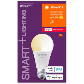 LED žiarovka E27 A60 9W 806lm 2700K Warm LEDVANCE SMART+ ZigBee Dimmable