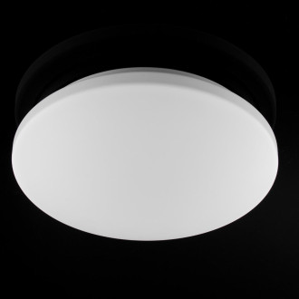 Plafond LED stropné svietidlo do kúpeľne s povrchovou montážou 13W 4000K IP44 so senzorom pohybu SOFI LX White 28cm