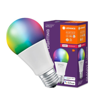 E27 A60 9W 806lm CCT RGB LEDVANCE SMART+ ZigBee stmievateľná LED žiarovka