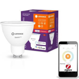 LED GU10 4,7W 350lm CCT LEDVANCE SMART+ ZigBee stmievateľná žiarovka