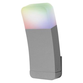 LED INTELLIGENT nástenné svietidlo 9W RGB+W Silver SMART+ WiFi CURVE LEDVANCE