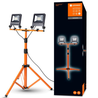 LED reflektor 2x30W 2700lm 4000K IP65 Na stojane LEDVANCE WORKLIGHT TRIPOD Prenosný pracovný reflektor